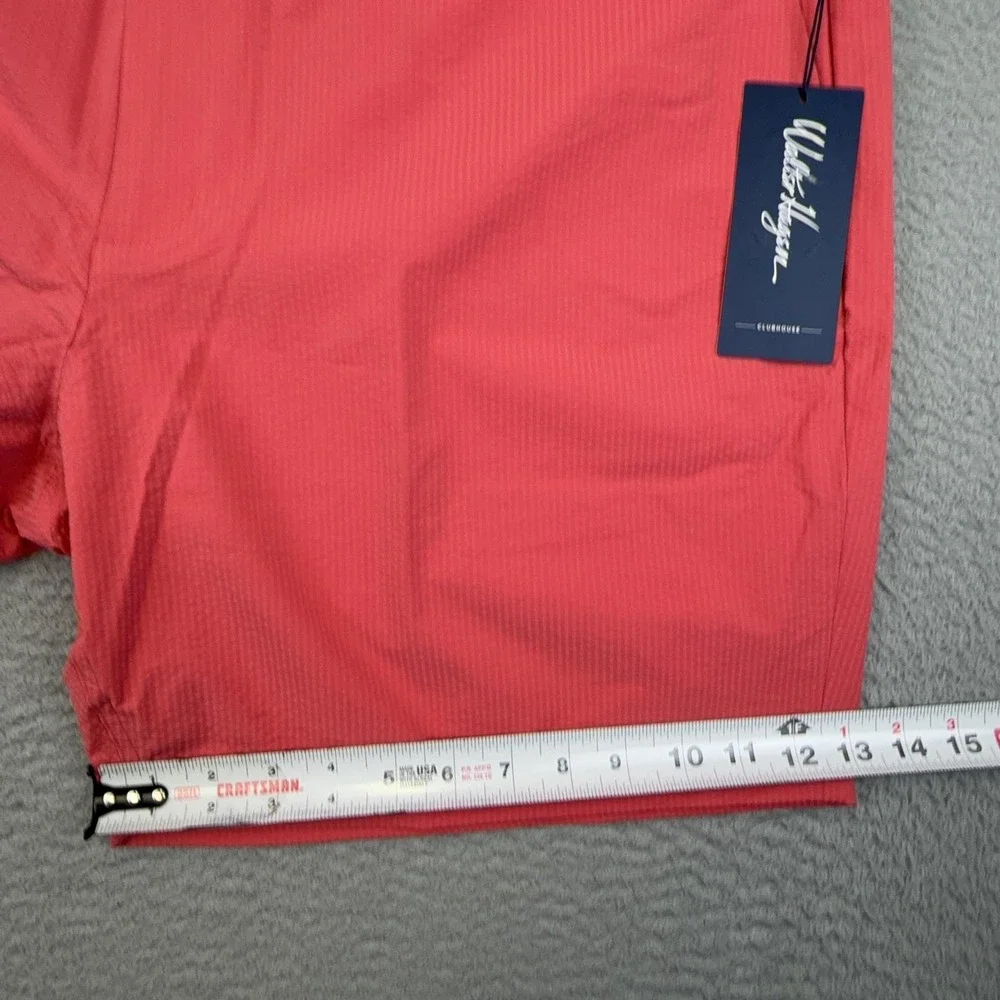 Walter Hagen Clubhouse Mens 42 Pink Seersucker 8